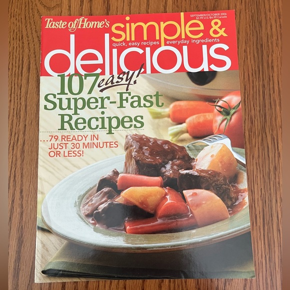 12 issues of Simple & Delicious magazine by Taste of Home - Picture 5 of 14